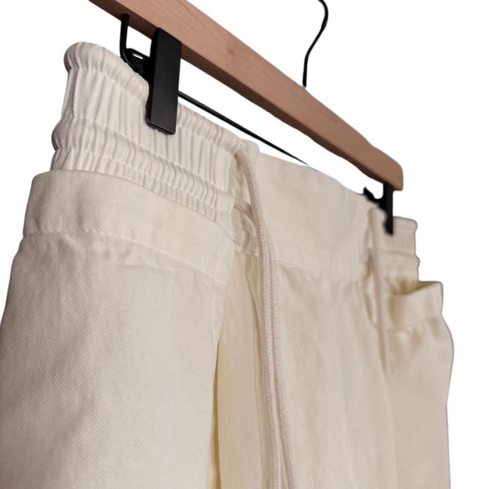 NWOT Free People Cream Drawstring Shorts - Picture 3 of 6